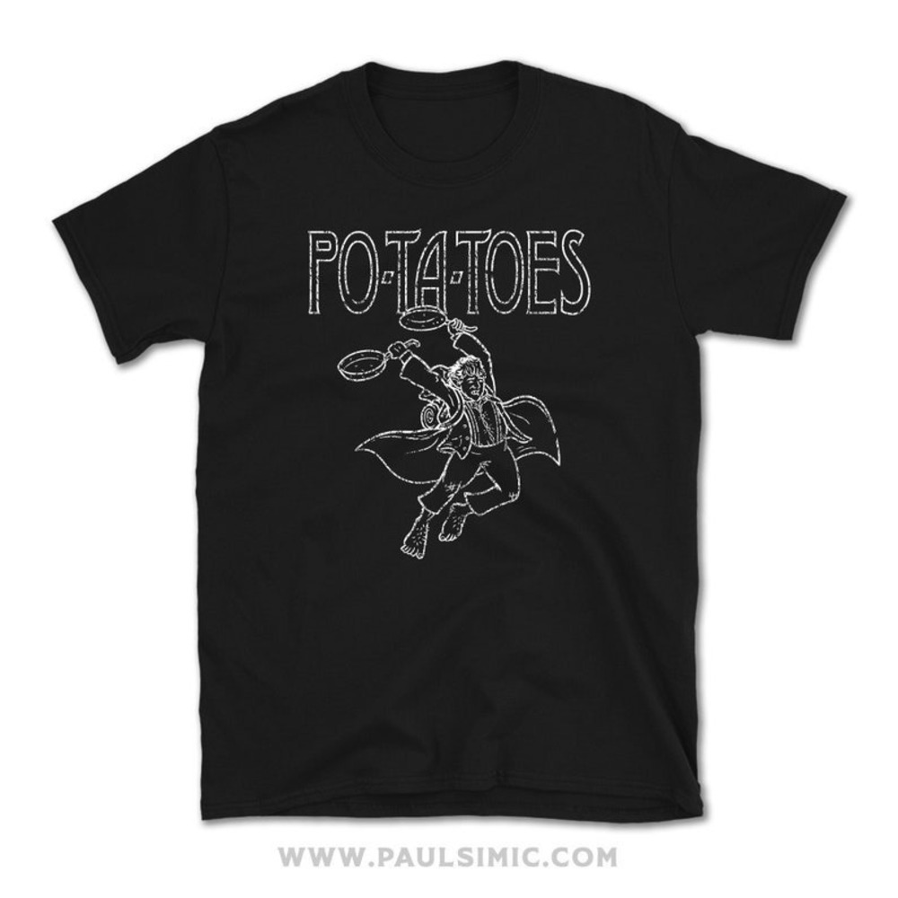 Potatoes Tshirt Classic Unisex Retro Tshirt Lord Of The Rings Tshirt